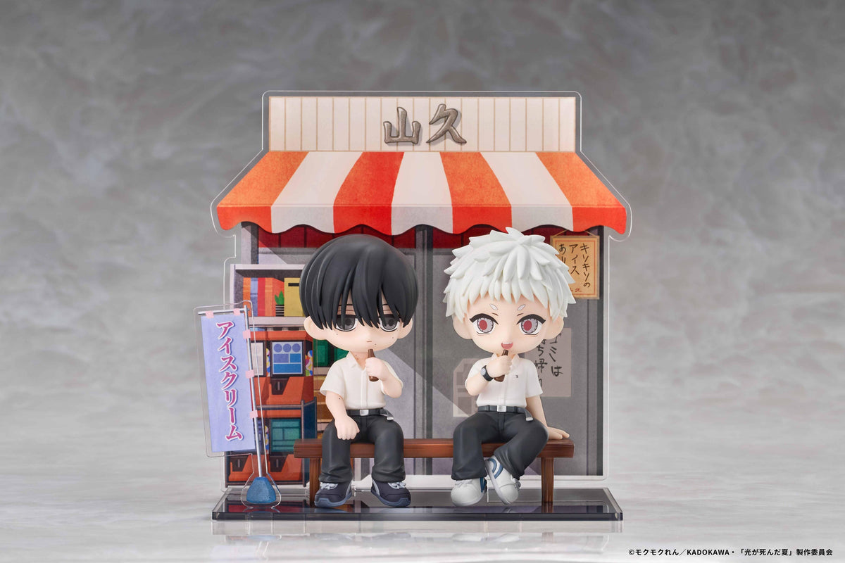 Yoshiki&Hikaru Chibi figure with diorama scene
