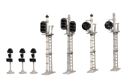 (Model Kits) 1/80 Railway Signal Set Plastic Model (Rerun)