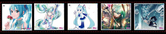 Mini Shikishi 5PCS Set piapro - Hatsune Miku C: