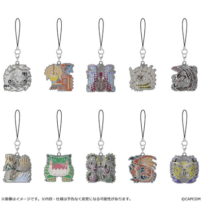 MONSTER HUNTER WILDS Monster Hunter Wilds Monster icon Metal Keychain