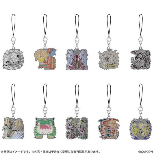 MONSTER HUNTER WILDS Monster Hunter Wilds Monster icon Metal Keychain