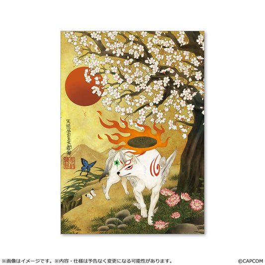 【Okami 20th Anniversary Reprint Art Project】B2 poster 11th Anniversary artist:Keniichiro Yoshimura