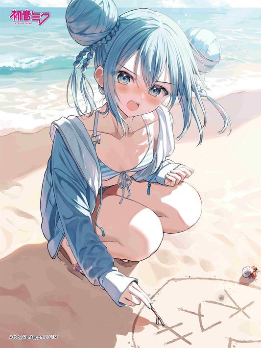 Art poster piapro - Hatsune Miku Pentagon