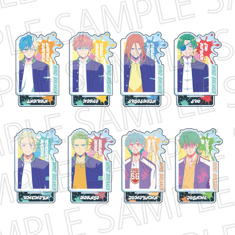 WINDBREAKER Trading Acrylic Stand(Pop Color)