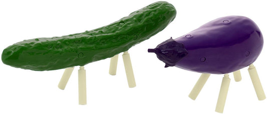 (Model Kits) Shoryo Uma Plastic Model Cucumber & Eggplant (Rerun)