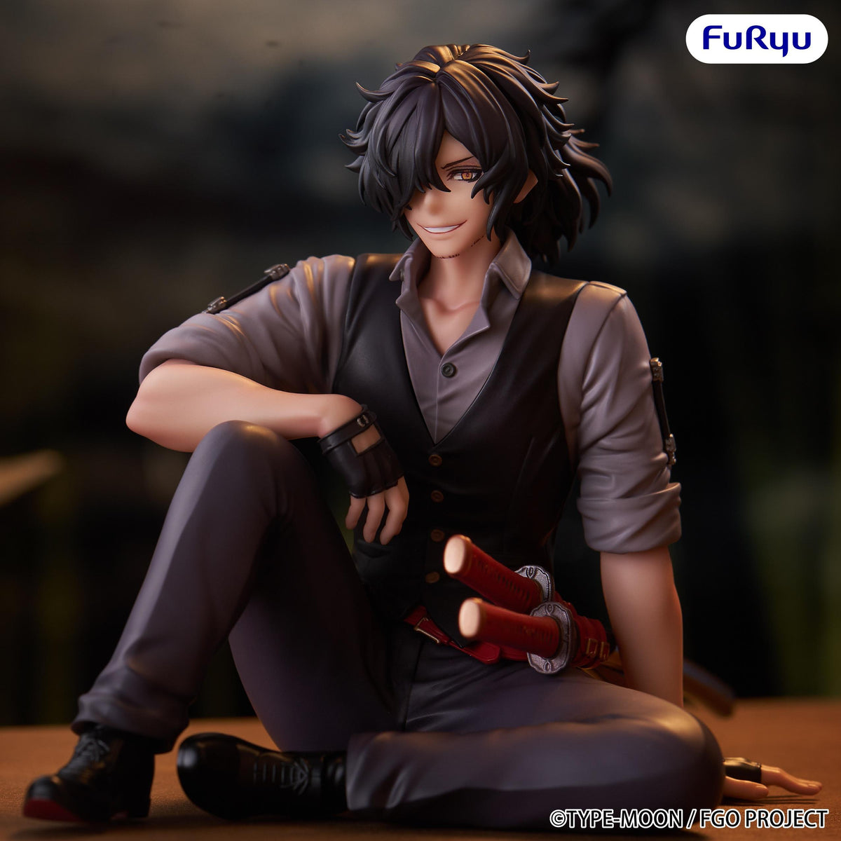 Fate/Grand Order Noodle Stopper Figure -Assassin Izou Okada Awesome Dapper Suit-