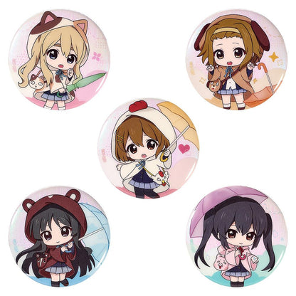 (Blind Box) K-ON! Fluffy Rain Series Collectible Pinback Button