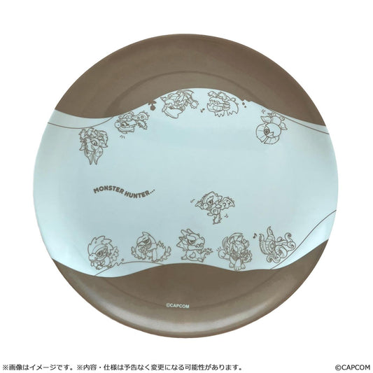 MONSTER HUNTER CHIBI STYLE Melamine Plate: Mint Color