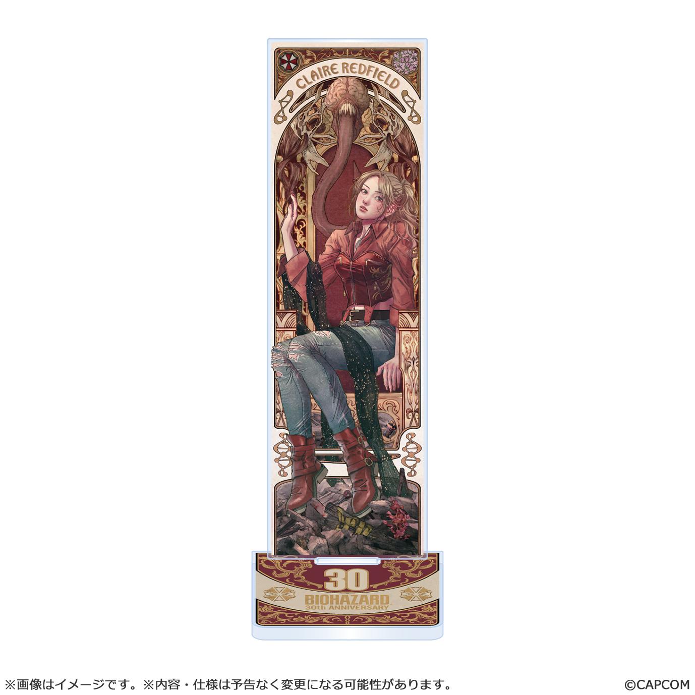 Resident Evil 4 BIOHAZARD 30th Acrylic Stand Collection Claire (Rerun)