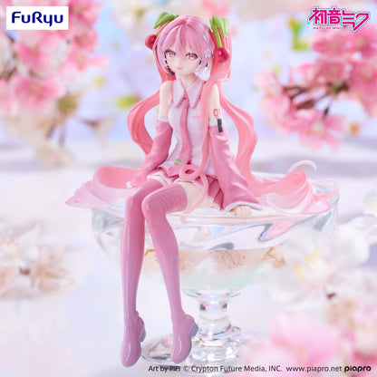 Hatsune Miku Noodle Stopper Figure -Sakura Miku 2026 Smile ver.-