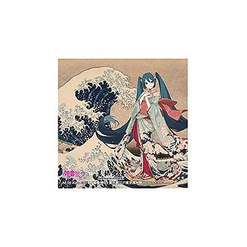 Hatsune Miku x Katsushika Hokusai iXima Sticker The Great Wave off Kanagawa (Kimono)