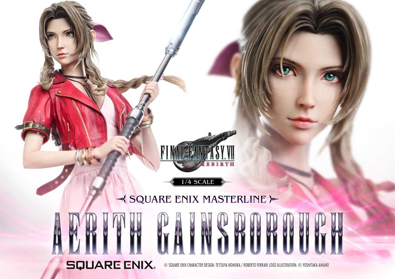 SQUARE ENIX MASTERLINE FINAL FANTASY VII REBIRTH 1/4 Scale – AERITH GAINSBOROUGH [50% deposit required]