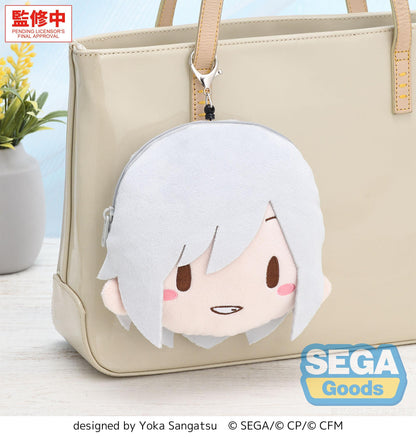 fuwa petit "HATSUNE MIKU: COLORFUL STAGE!" Face Pouch with Reel "Shiho Hinomori"