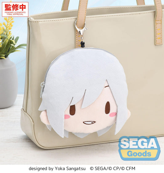 fuwa petit "HATSUNE MIKU: COLORFUL STAGE!" Face Pouch with Reel "Shiho Hinomori"