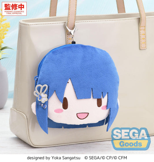 fuwa petit "HATSUNE MIKU: COLORFUL STAGE!" Face Pouch with Reel "Haruka Kiritani"