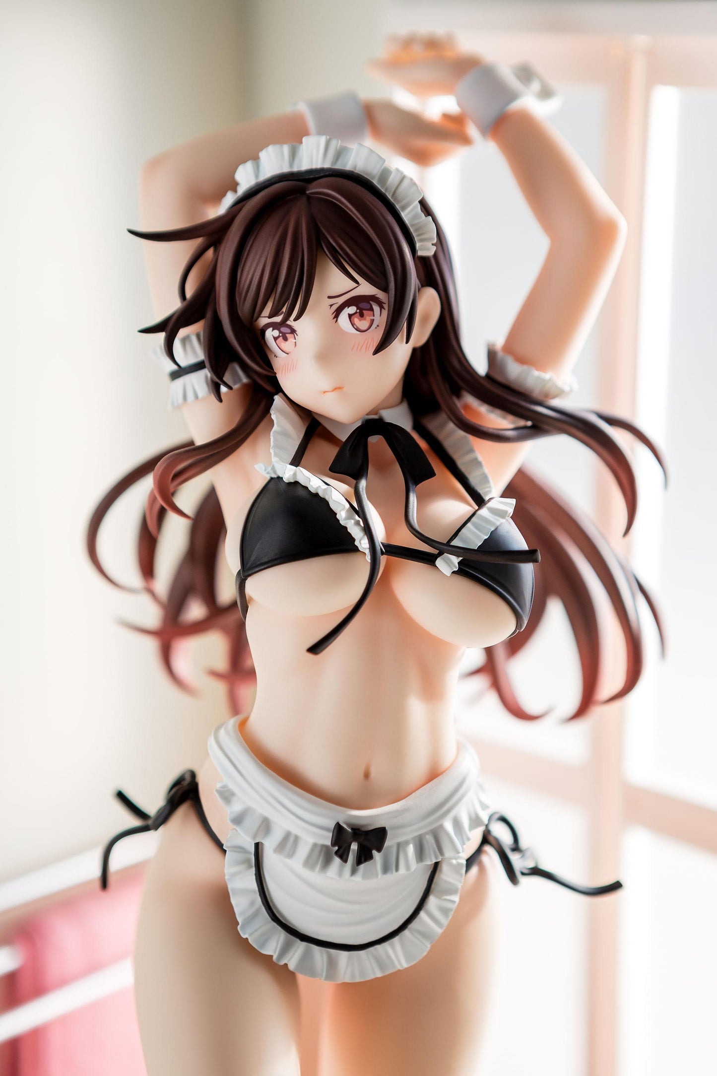 Rent-A-Girlfriend MIZUHARA Chizuru Maid Bikini ni changing into figure
