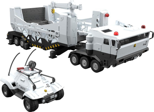 Mobile Police Patlabor MODEROID Type 98 Special Command Vehicle & Type 99 Special Labor Carrier