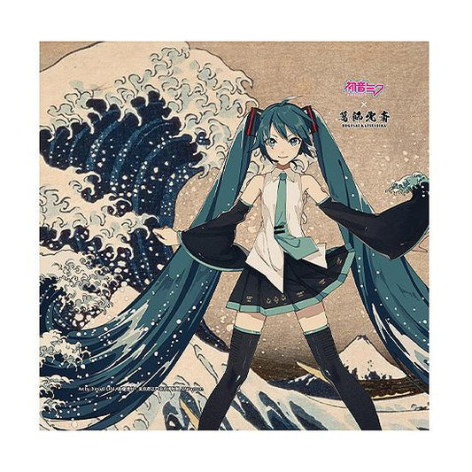 Hokusai Katsushika x Hatsune Miku by iXima Hand Towel The Great Wave off Kanagawa (Rerun)