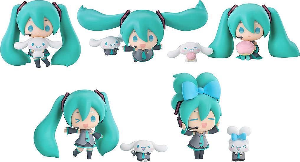Hatsune Miku x Cinnamoroll Collectible Figure Hatsune Miku x Cinnamoroll (Blind Box)