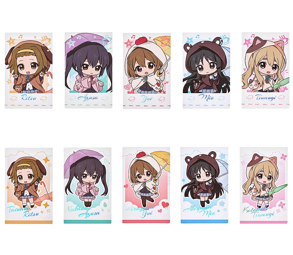 (Blind Box) K-ON! Fluffy Rain Series Collectible Instant Photo-Style Card (2 Piece Set)