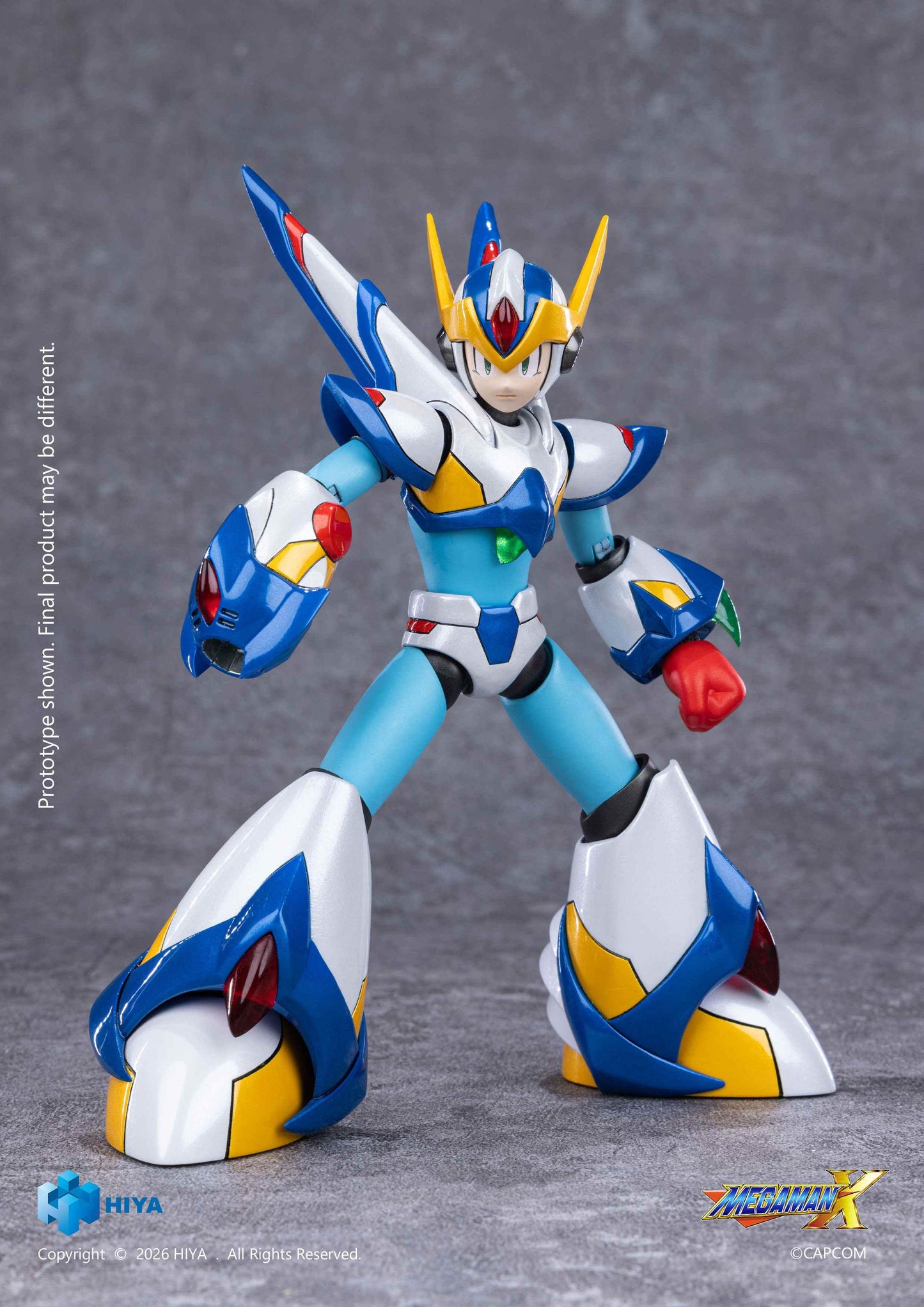 HIYA Exquisite Basic Series None Scale 6 Inch Mega Man X series X Falcon Armor Version Action Figure