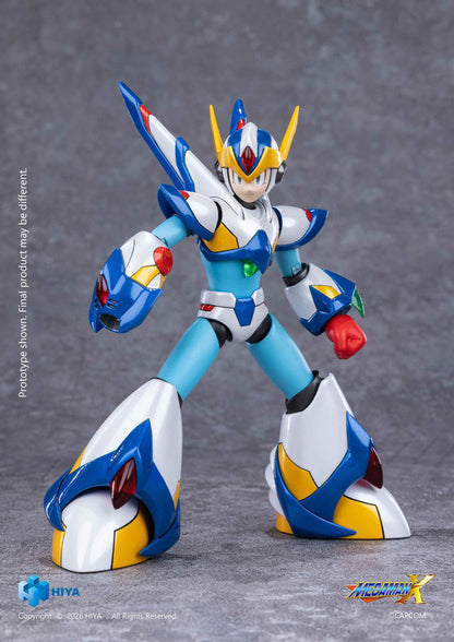 HIYA Exquisite Basic Series None Scale 6 Inch Mega Man X series X Falcon Armor Version Action Figure