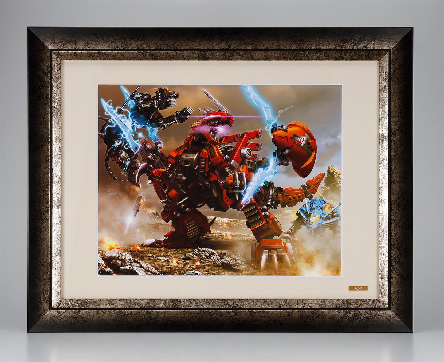 ZOIDS Chara Fine Graph EZ-034 GENO BREAKER RAVEN Ver.