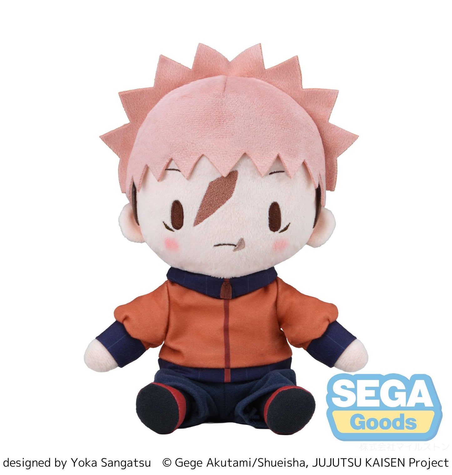 fuwa petit TV Anime "Jujutsu Kaisen The Culling Game" "Yuji Itadori" Plush (M)