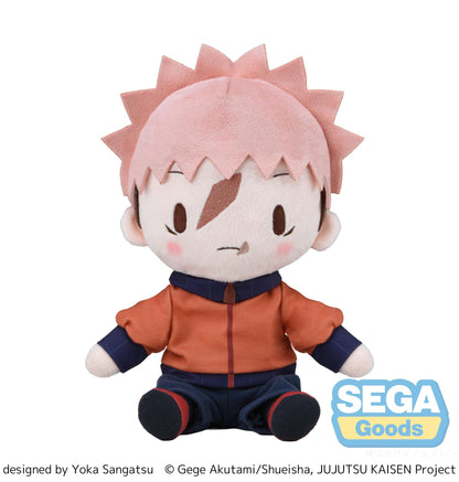 fuwa petit TV Anime "Jujutsu Kaisen The Culling Game" "Yuji Itadori" Plush (M)