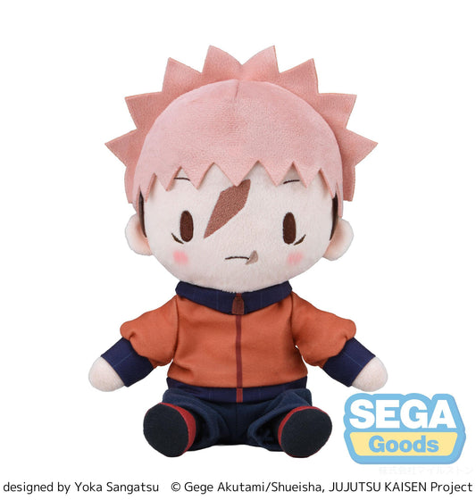 fuwa petit TV Anime "Jujutsu Kaisen The Culling Game" "Yuji Itadori" Plush (M)