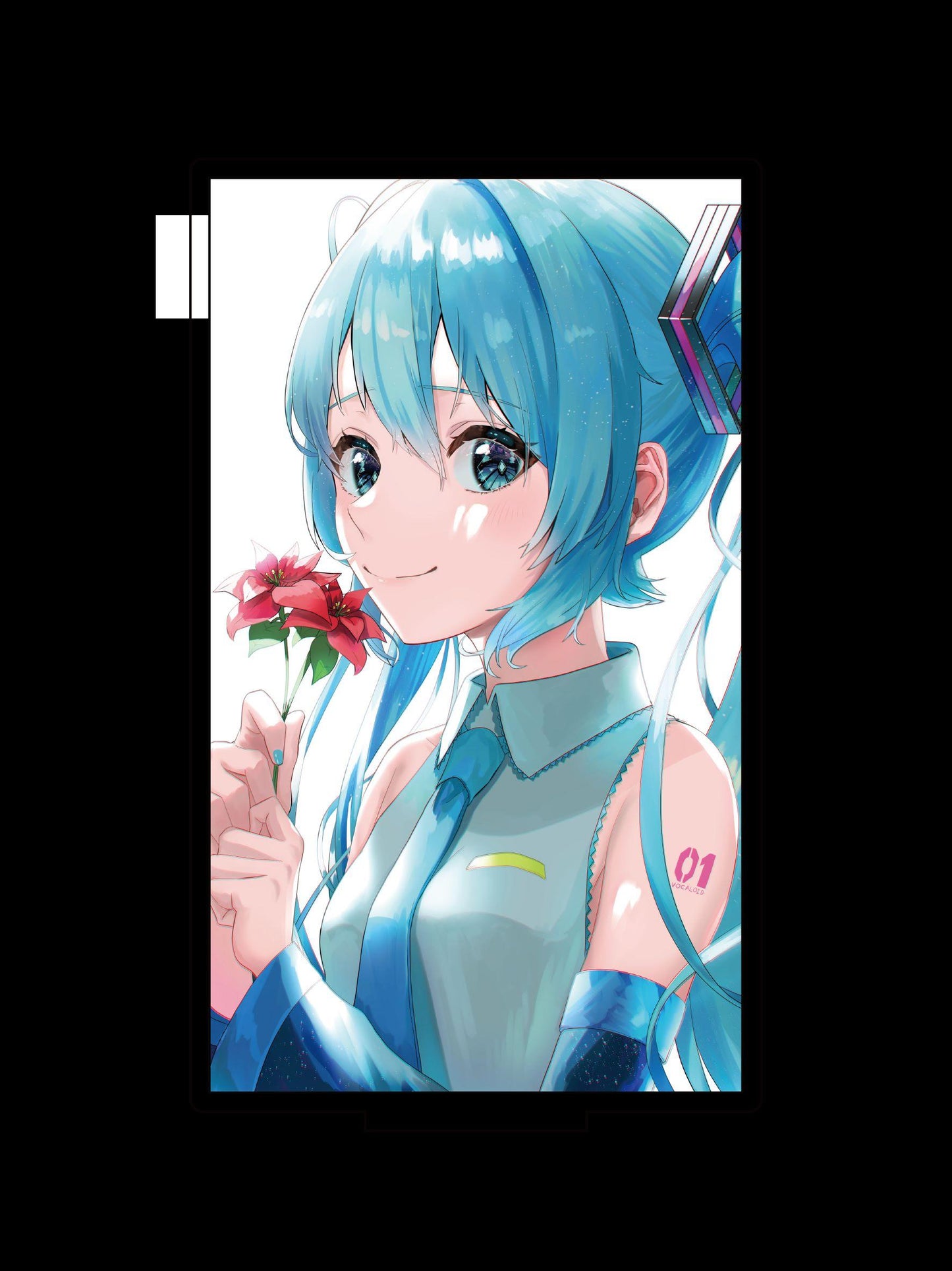 Acrylic Stand piapro - Hatsune Miku Nika◯