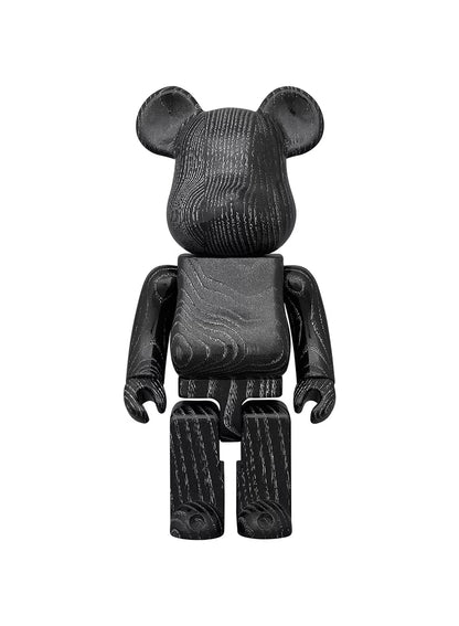 BE@RBRICK Karimoku Ukizukuri Black/Silver 400% [50% deposit required]