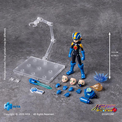 HIYA Exquisite Basic Series None Scale 4.9 Inch Mega Man Battle Network Series MegaMan.EXE Action Figure