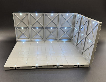 Built-in LED hangar