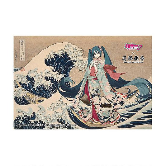 Hokusai Katsushika x Hatsune Miku by iXima Postcard The Great Wave off Kanagawa (Kimono Ver.) (Rerun)