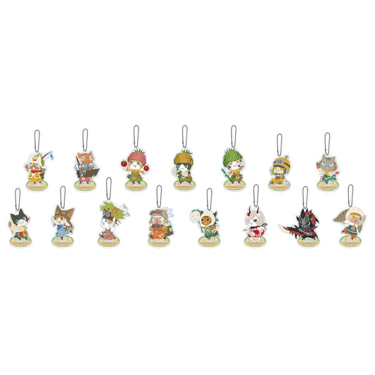 (Blind) MONSTER HUNTER WILDS Monster Hunter Wilds Felyne acrylic stand Keychain collection