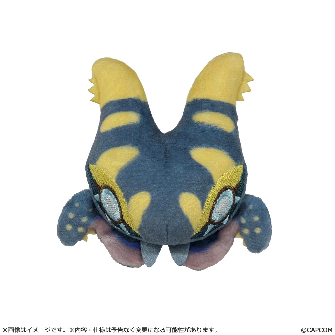 MONSTER HUNTER CHIBI STYLE Plush Badge: Nu Udra