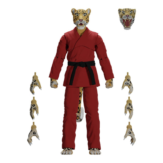 ZOO JITSU FIGHTERS JAIRO THE JAGUAR ACTION FIGURE - RED GI