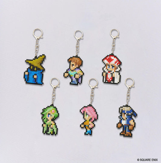 (Blind Box) FINAL FANTASY PIXEL REMASTER DIY Pixel Art Keychain Collection Vol.3 Display