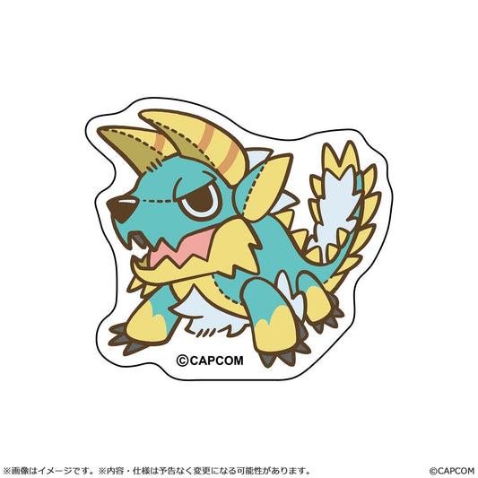 MONSTER HUNTER CHIBI STYLE Die-cut Sticker: Zinogre