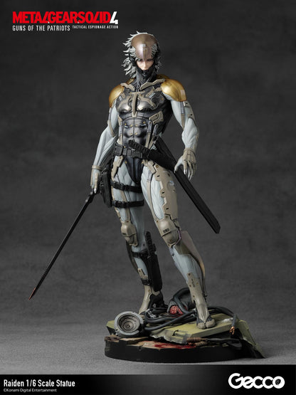 METAL GEAR SOLID 4 GUNS OF THE PATRIOTS, Raiden 1/6 Scale Statue