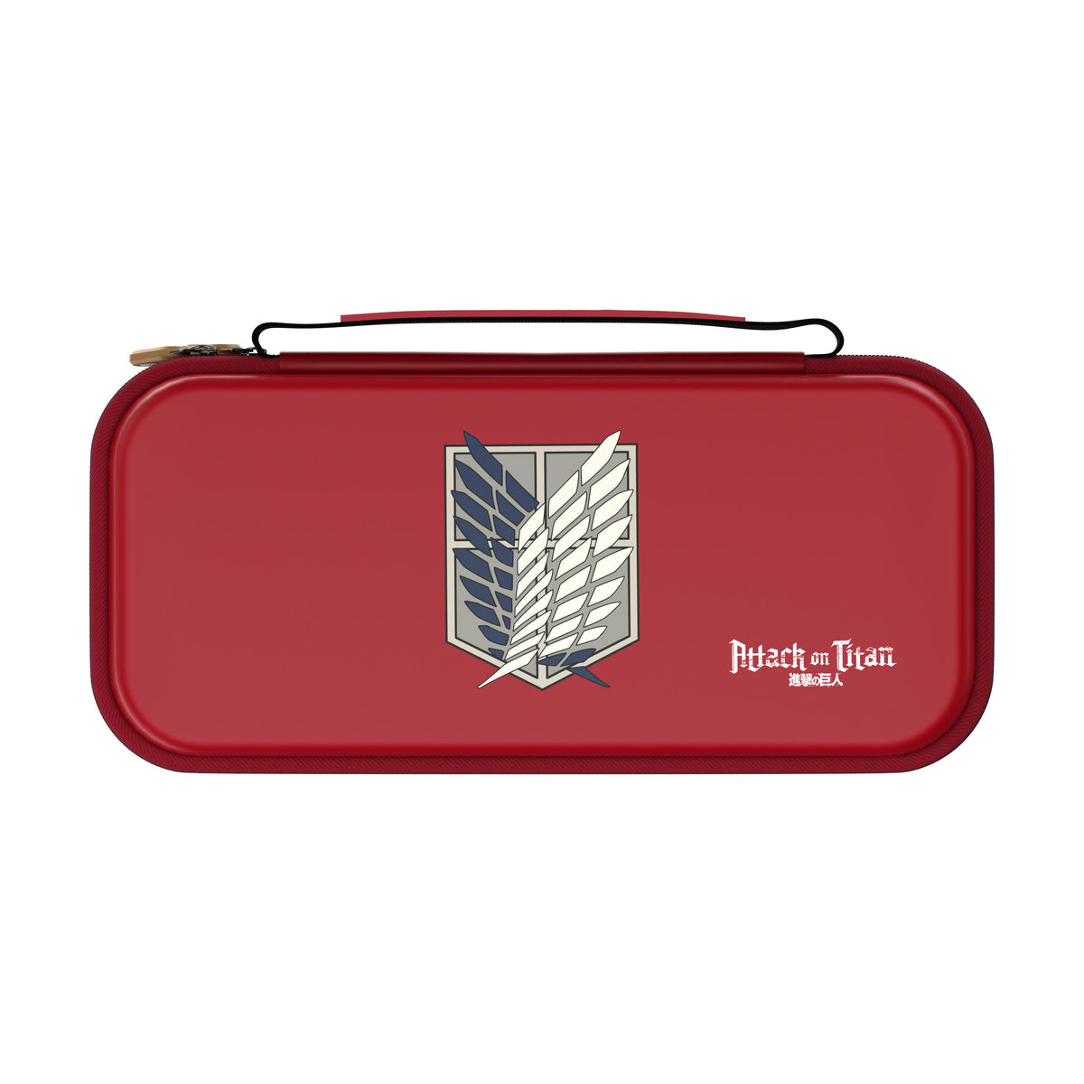 Official Attack on Titan Limited Edition EVA Hard Shell Carrying Case (Mikasa Red)- Drakong