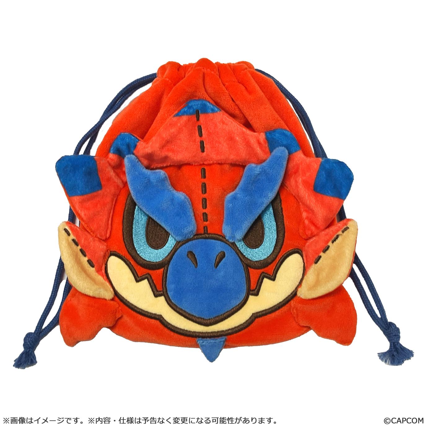 MONSTER HUNTER CHIBI STYLE Drawstring Pouch: Rathalos