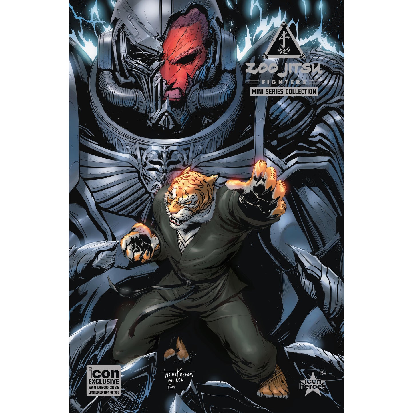 ZOO JITSU FIGHTERS HARDCOVER GRAPHIC NOVEL (TYLER KIRKHAM COVER A) (CONVENTION EXCLUSIVE)