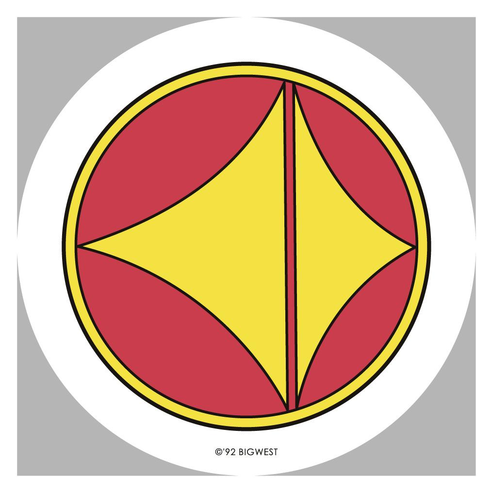 Macross Icon Sticker Macross II U.N. Spacy