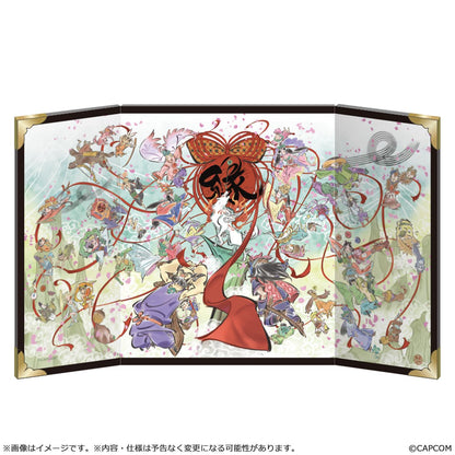 Okami 20th Anniversary Art Mini folding screen