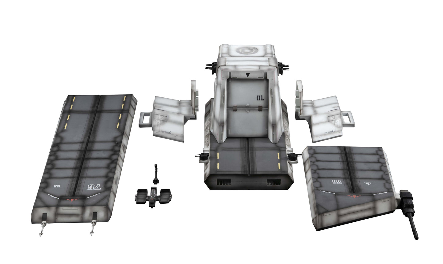 Realistic Model Series: MOBILE SUIT GUNDAM UNICORN (1/144 HG series) Nahel Argama catapult deck(UC ver.)