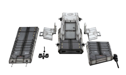 Realistic Model Series: MOBILE SUIT GUNDAM UNICORN (1/144 HG series) Nahel Argama catapult deck(UC ver.)