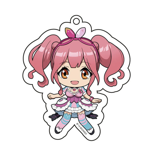 Macross All Star Chibi Acrylic Keychain Macross Delta : Makina Nakajima