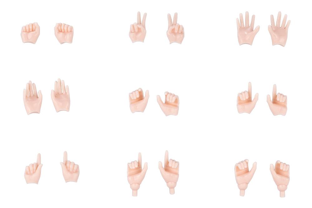 (Model Kits) MEGAMI DEVICE M.S.G 09 HAND SET SKIN COLOR B